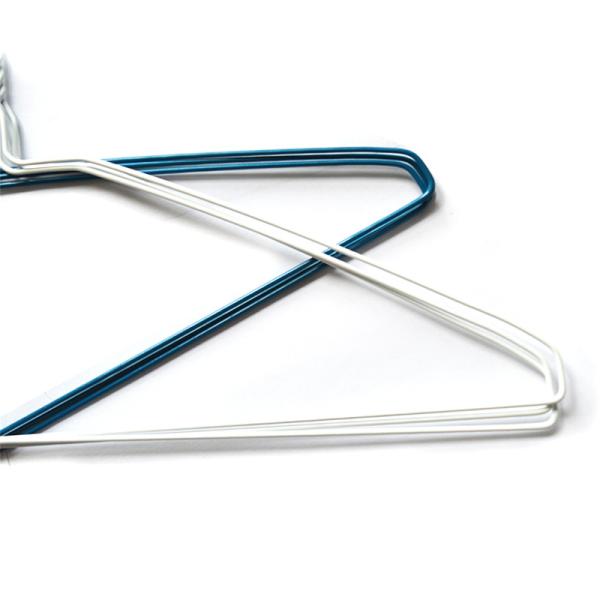 Metal 40 * 20 Cm Wire Shirt Hangers Of Clothing 16 Inches