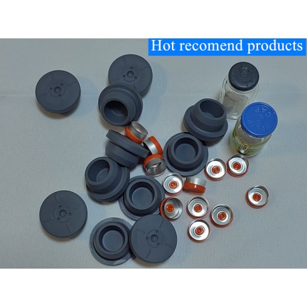 13mm 20mm 28mm Sterilized Butyl Rubber Stopper For Glass Vaccacine Vial