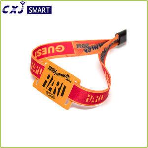 Music Festival Fabric Woven NFC Tag Nfc Bracelet