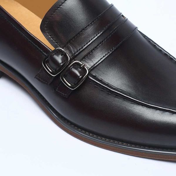 Logo Customized Anti Skid Mens Leather Dress Shoes