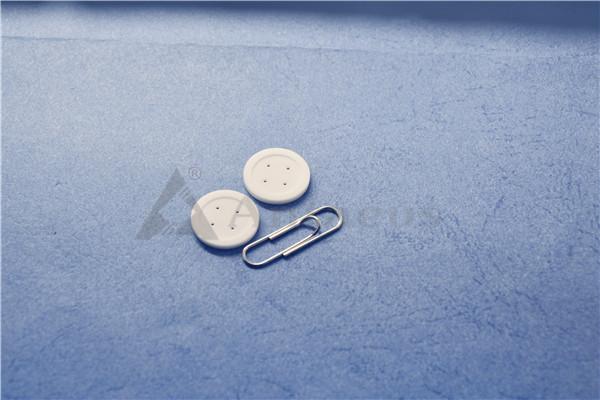 4.1-5.9g/Cm3 Pressure Sensor Ceramic Substrate AL2O3 Machining Alumina Ceramic