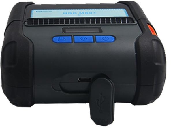 Handheld Printer for Cashier in Restaurant Supermarket Grocery 0.96 inch OLED Display