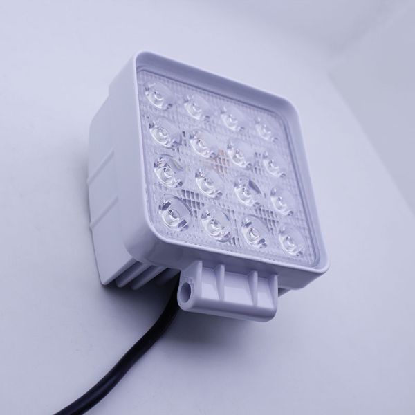 48w 12v Motorcycle Led Work Light IP66 Truck Marine Off-Road Lighting for boat