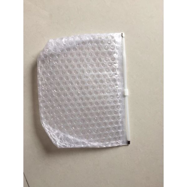 bubble stand up bag with zipper