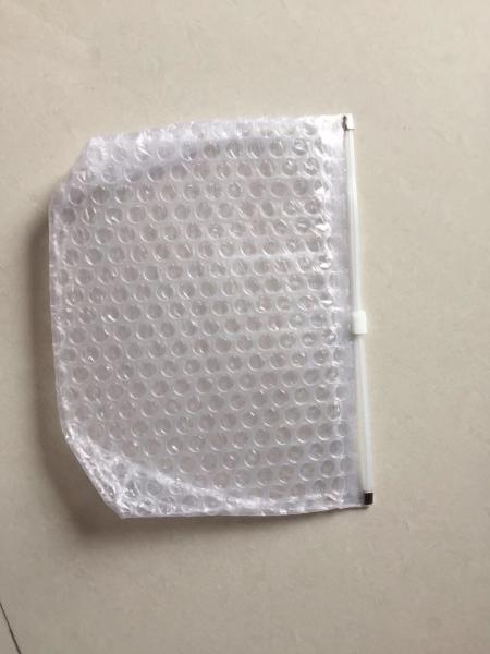 bubble stand up bag with zipper