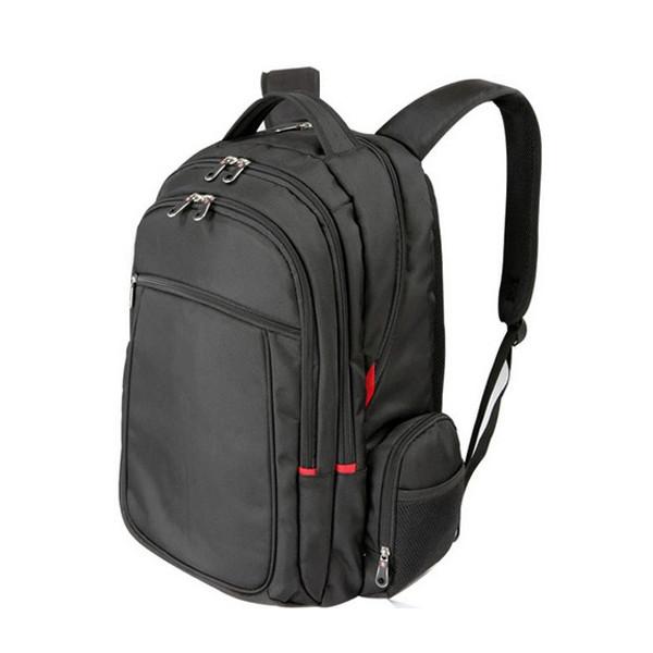 Portable Outdoor Sports Backpack for Girls And Boys , Polyester Black Laptop Backpack