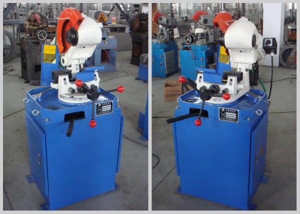 Bumper Pipe Manufacturing Equipment Metal Circular Sawing Machine With Hand Movement
