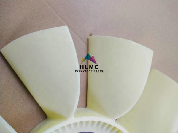 6 Holes 10 Blades Excavator Engine Parts Fan Blade PC130-7