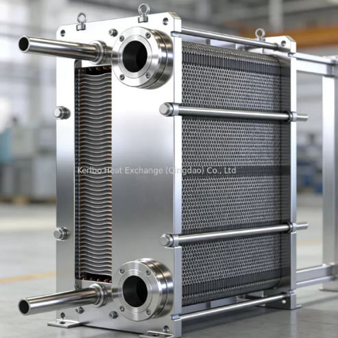 Tolerance plus minus 0.01 Mm Heat Exchanger featuring Baffles and Input Voltage DC 48V ideal for Energy Recovery Systems
