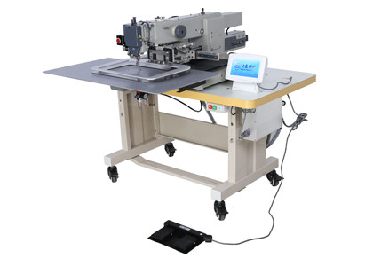 Gloves Tailoring Machine With Table , Automatic Long Arm Sewing Machine