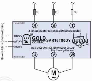 220v модуль регулятора напряжения тока Scr мотора 2kw