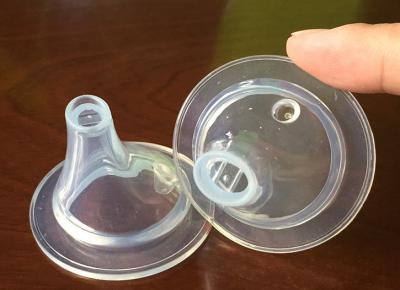 High Borosilicate Silicone Nipple Bottles With Breast Simulation Nipple , Heat Resisitant
