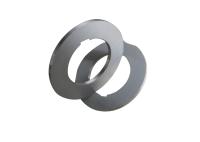 Lames rotatoires de découpeuse de la finition Hrc55 du miroir D2 pour les bobines en acier fendant le système