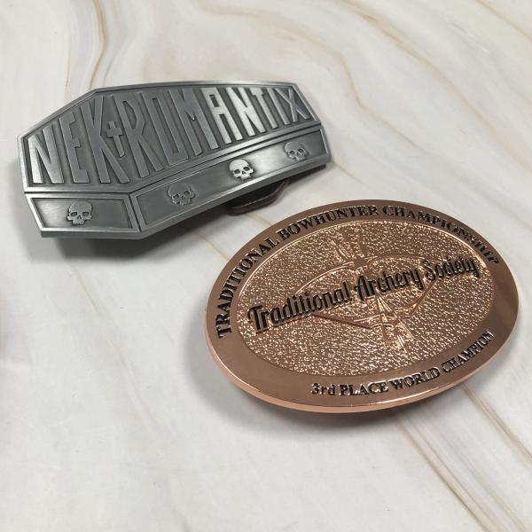 Western Custom Made Buckles ,  Metal Zinc Alloy Pin Mens Cowboy Belt Buckles