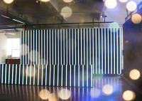 Painel fixado na parede feito sob encomenda 7000cd/㎡ da tela da cortina do diodo emissor de luz da cor completa P10mm