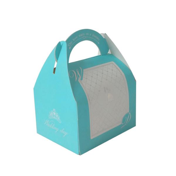 Caixa de presente doce de Valentine Chocolate Box Takeaway Coloured do asiático com um punho