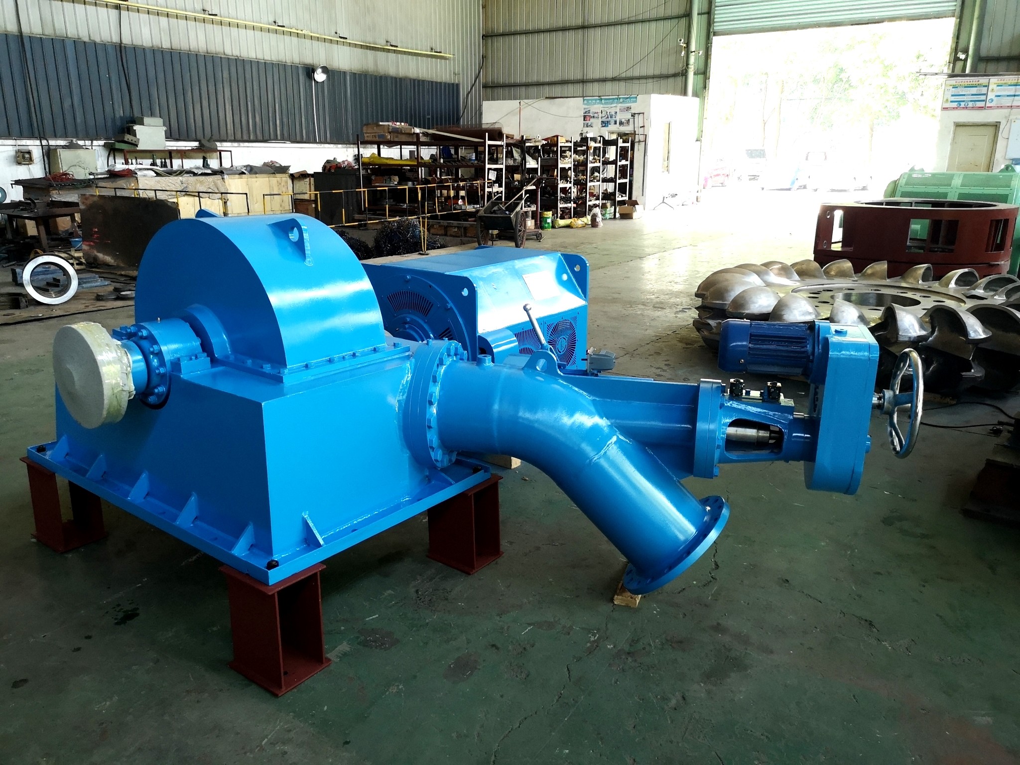 Индивидуальный высокоэффективный гидрогенератор Turgo Turbine