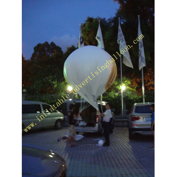 0.18mm Fireproof PVC Advertising Helium Balloon with Digital Printing of Celebration