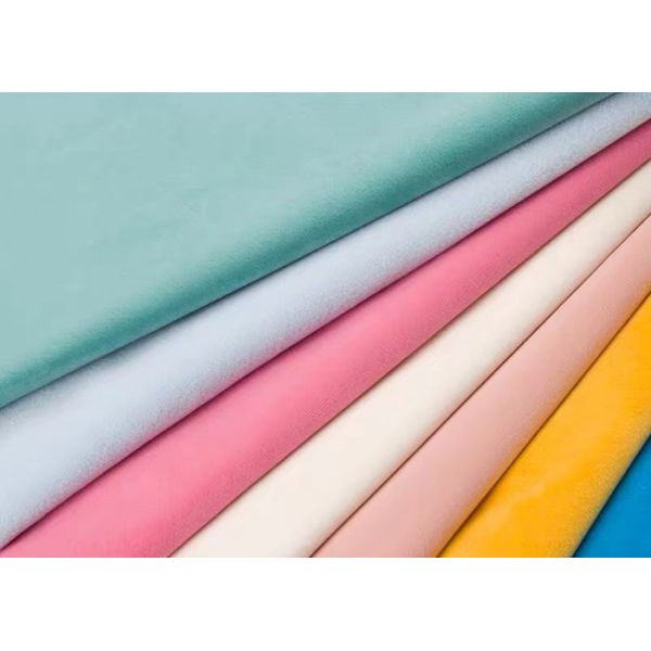 Равнина ткани драпирования бархата софы бархата Голландии покрасила 100% полиэстер