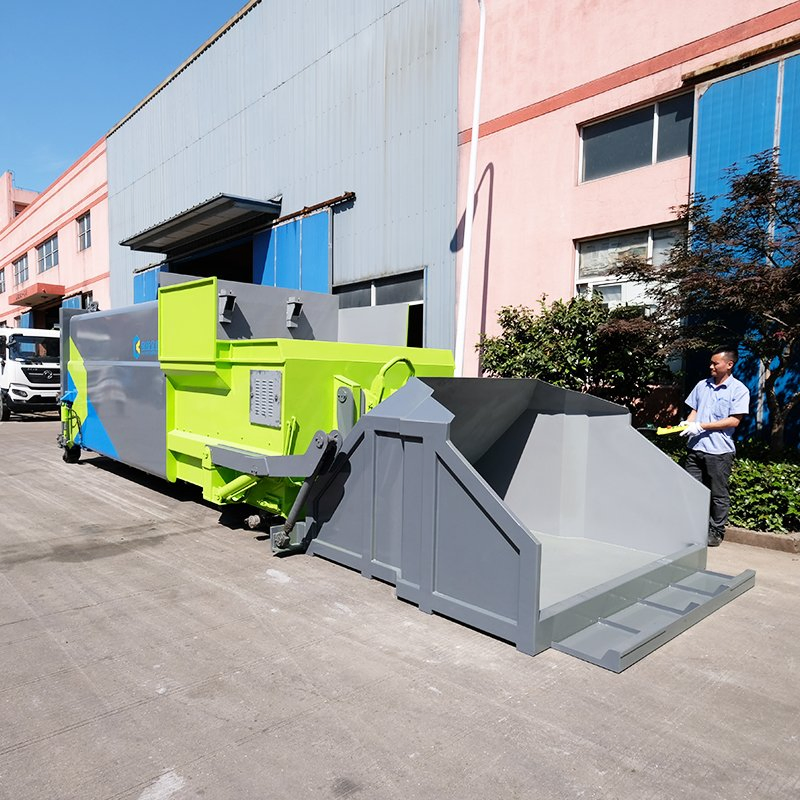10m3 3.5tons Truck Mobile Garbage Compactor Mobile Trash Compactor LYM-8000F