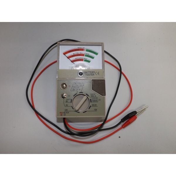 2V 3V Dry Battery Load Tester Battery Car