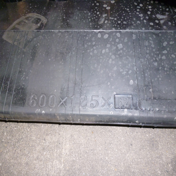 600*125*62 OEM Cralwer Dumper RT800 Dumper Резиновый трек