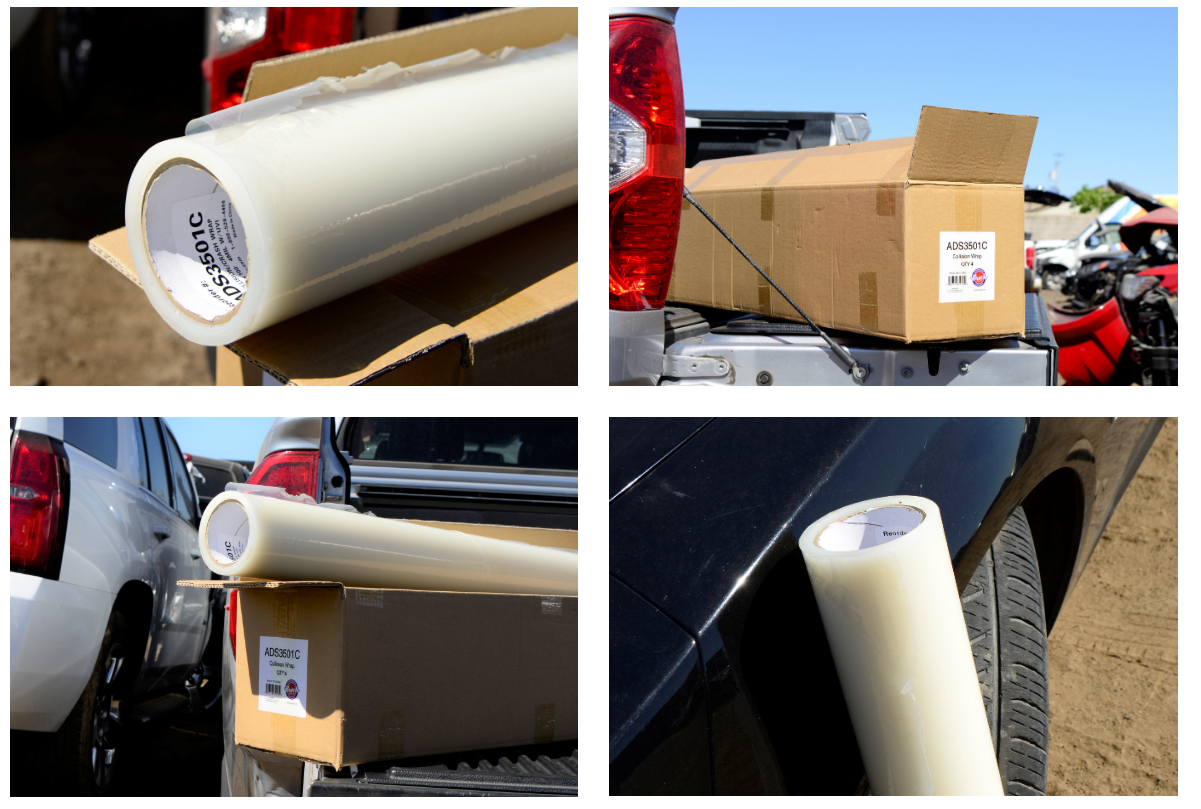 4MIL * 36INCH * 100 FEET Collision Wrap PE Surface Protective Film с 3 месяцами устойчивости к УФ