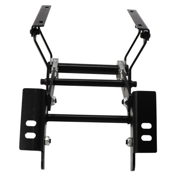 manual Adjustable leg rest support in a car seat