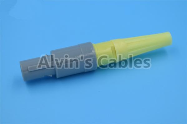 LEMO 3 Pin PAG / PLG Connector 3 Pin Round Plug With Self Locking Connector