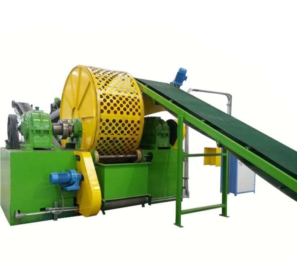 Pneu de rebut complètement automatique réutilisant la ligne circuit hydraulique