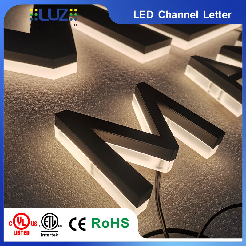 Custom 3D Backlit Channel Letters | Halo Lit LED Business Sign