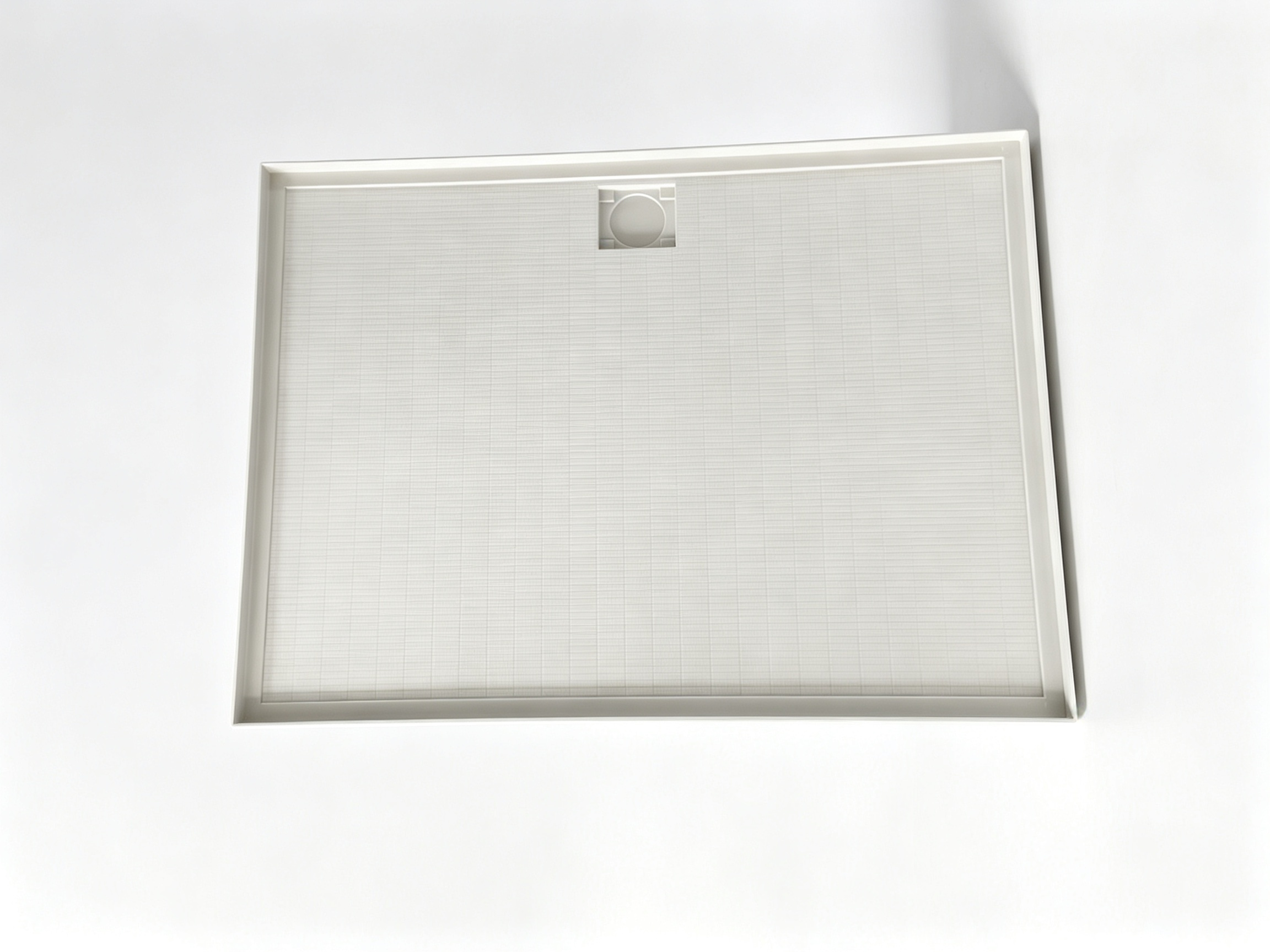 One Piece Composite Shower Pan Non Slip Lightweight Shower Pan Scratch Resistant