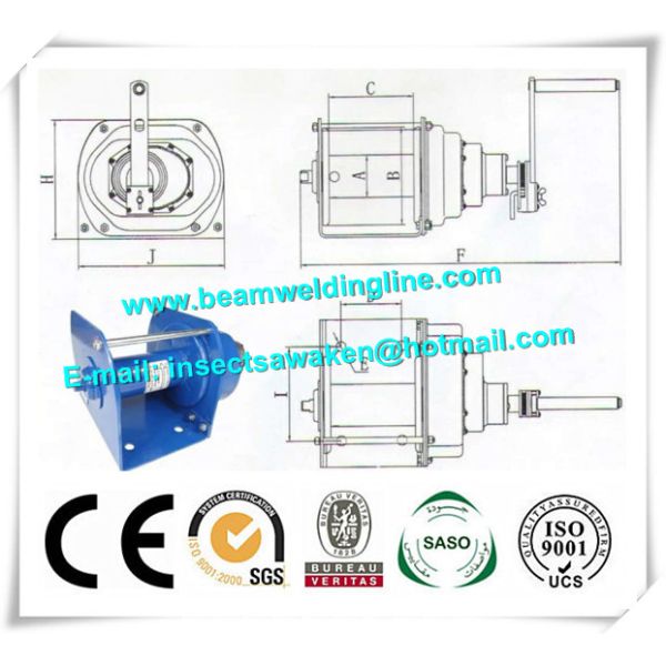 3 tons Manual Trolley Electric Hoist Crane Wind Tower Production Line