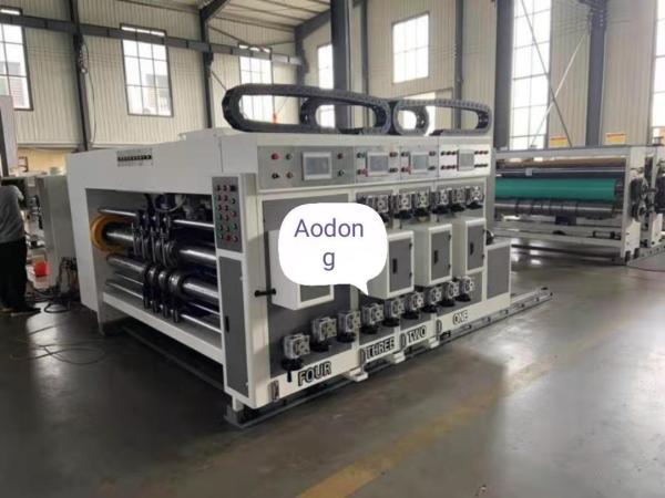 High Velocity Flexo Printing Slotting Die Cutting Machine Precision Control