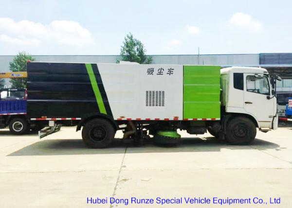 Kingrun Vacuum Road Sweeper Truck For Dust Suction , Street Sweeper Vacuum Truck