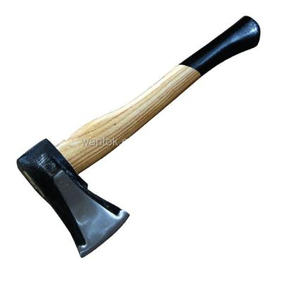 DIY Grade Broad Axe with Wooden Handle Japanese Type Performance