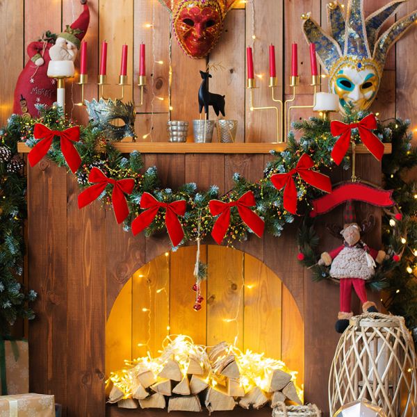 63MM Jute/Polyester Snow Burlap Ribbons for Gift MSD White Fringe Wired Christmas