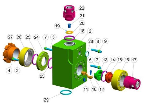 Weatherford E-2200 mud pump Liners,E447 mud pump liner, MP16 mud pump piston, Texma mud pump parts, Drillmec mud pump