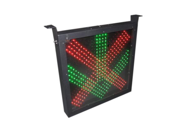 Panneau de commande de voie de signalisation LED à flèche variable avec angle de vision de 30°