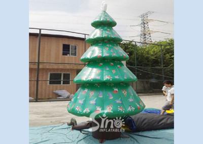 árvore de Natal inflável da propaganda gigante exterior alta de 6m na venda para a festa de Natal