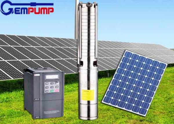4 Inch Solar Borehole Pumps Agriculture Farm Solar Pump 2.3m3/H