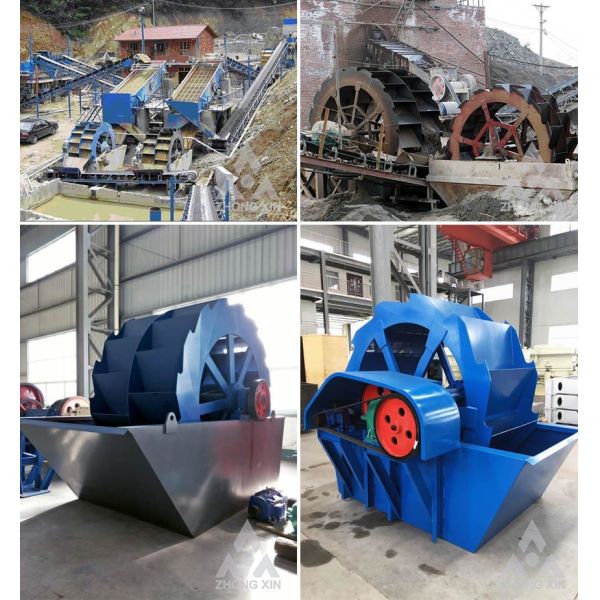 Моечная установка для очистки кварцевого песка / ковшовая мойка песка на Филиппинах