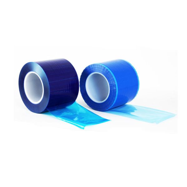 Clear / Blue Dental Medical Barrier Film 4 X 6 Inches 1200 Sheets Per Roll