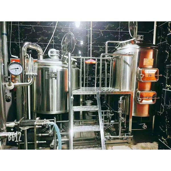 Micro planta home customizável do equipamento da fabricação de cerveja do ofício cervejaria de 500 litros