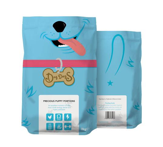 Plastic Pet Food Packaging Bag Stand Up Pouch For Packaging