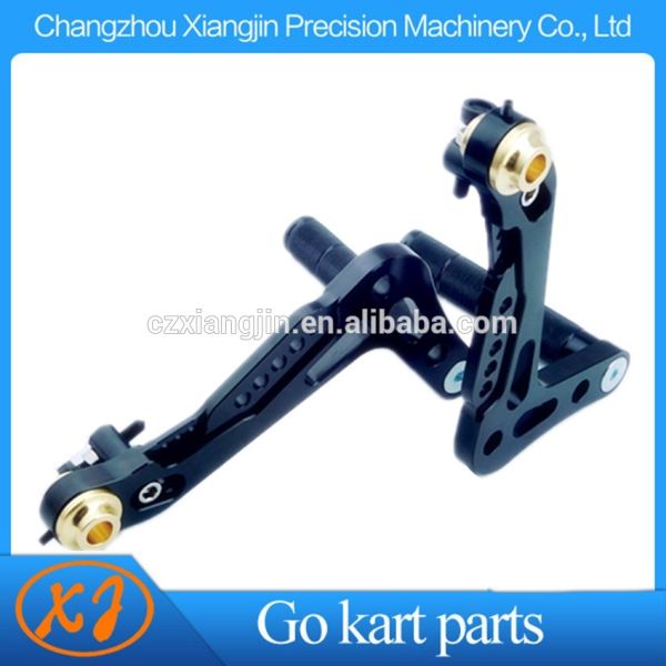 NEW !! CNC Machining Gold Anodized Aluminum Racing go kart pedals