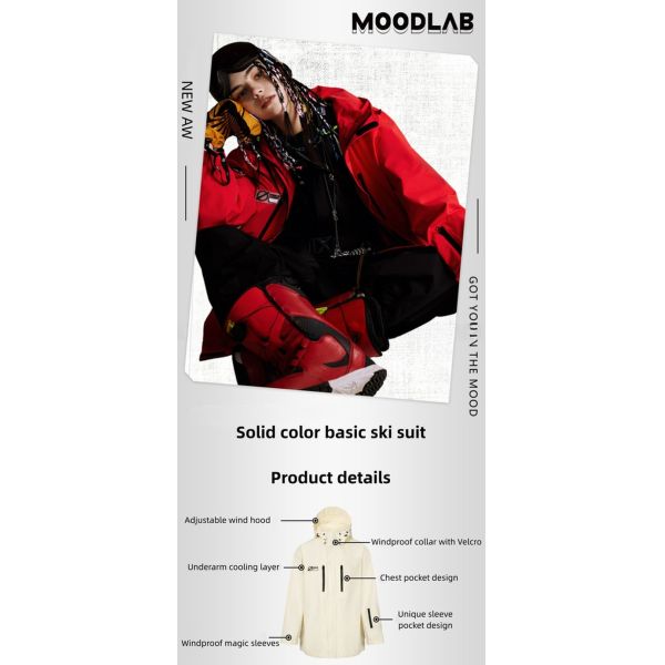 Seamless Fusing Winter Ski Snowboarding Suit for Ultimate Comfort and Flexibility