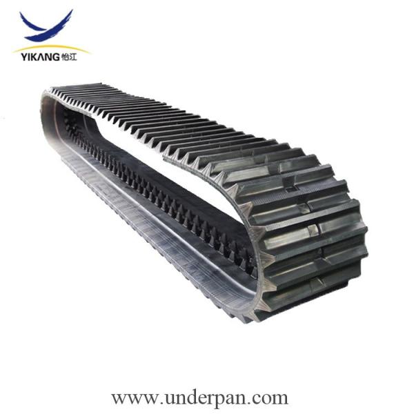 450x100x48MS rubber track for excavator drilling rig crane undercarriage parts