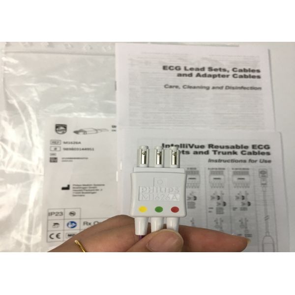 M1626A Interllivue Reusable ECG Lead Set Cables For Hospitals Clinics