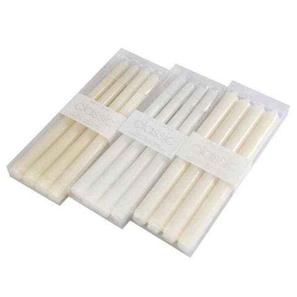 European Colored Long-Rod Candle Holiday Decoration Power Failure Emergency Classic Long Lasting Burning Thin Taper